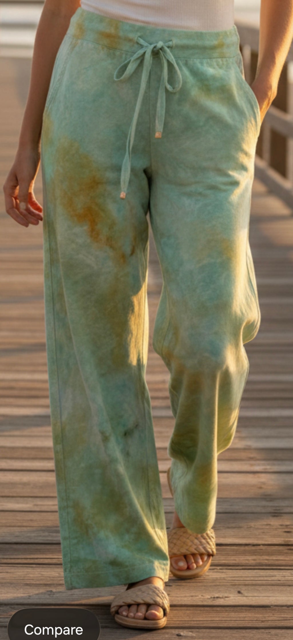 Beach side pant size M