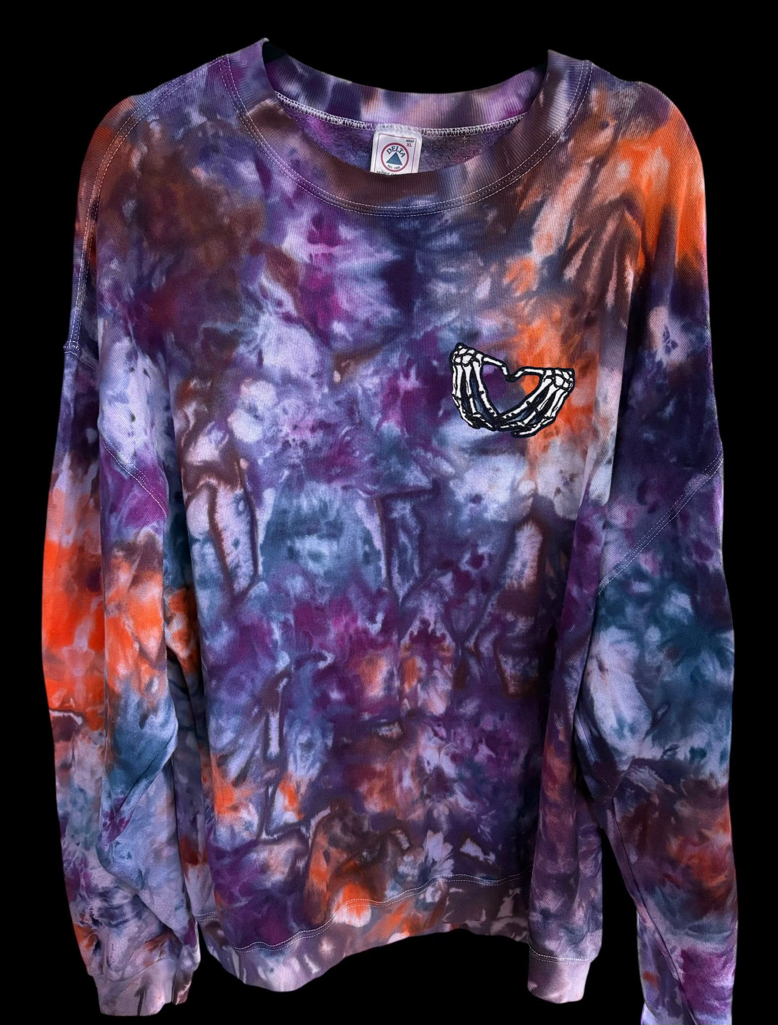 Pre-order! Halloween town tie dye sweatshirt