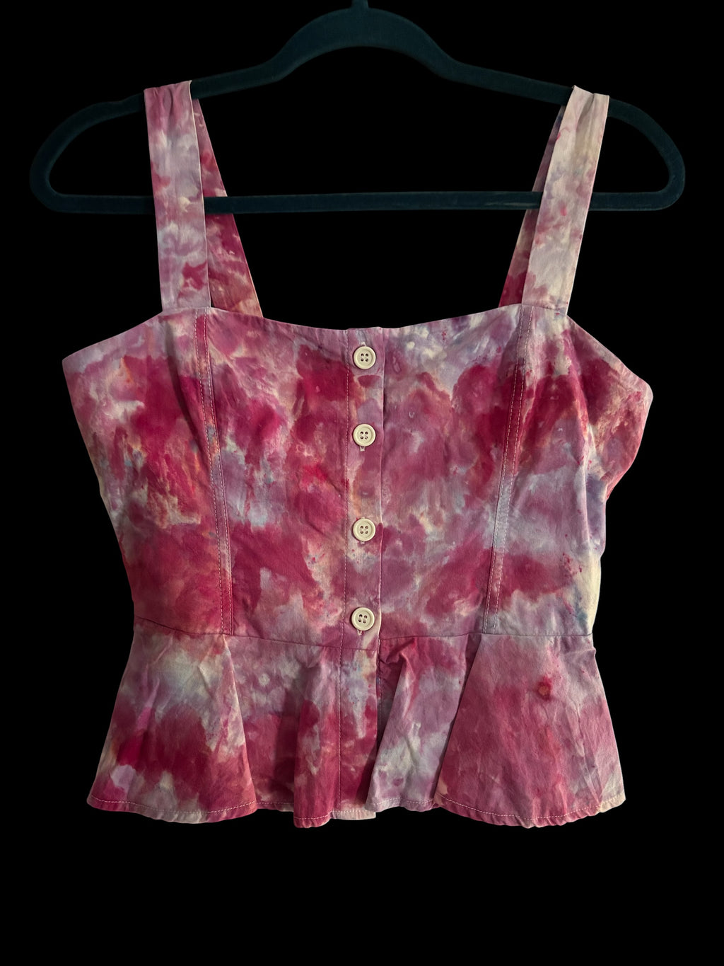 Nebula Pink Peplum S