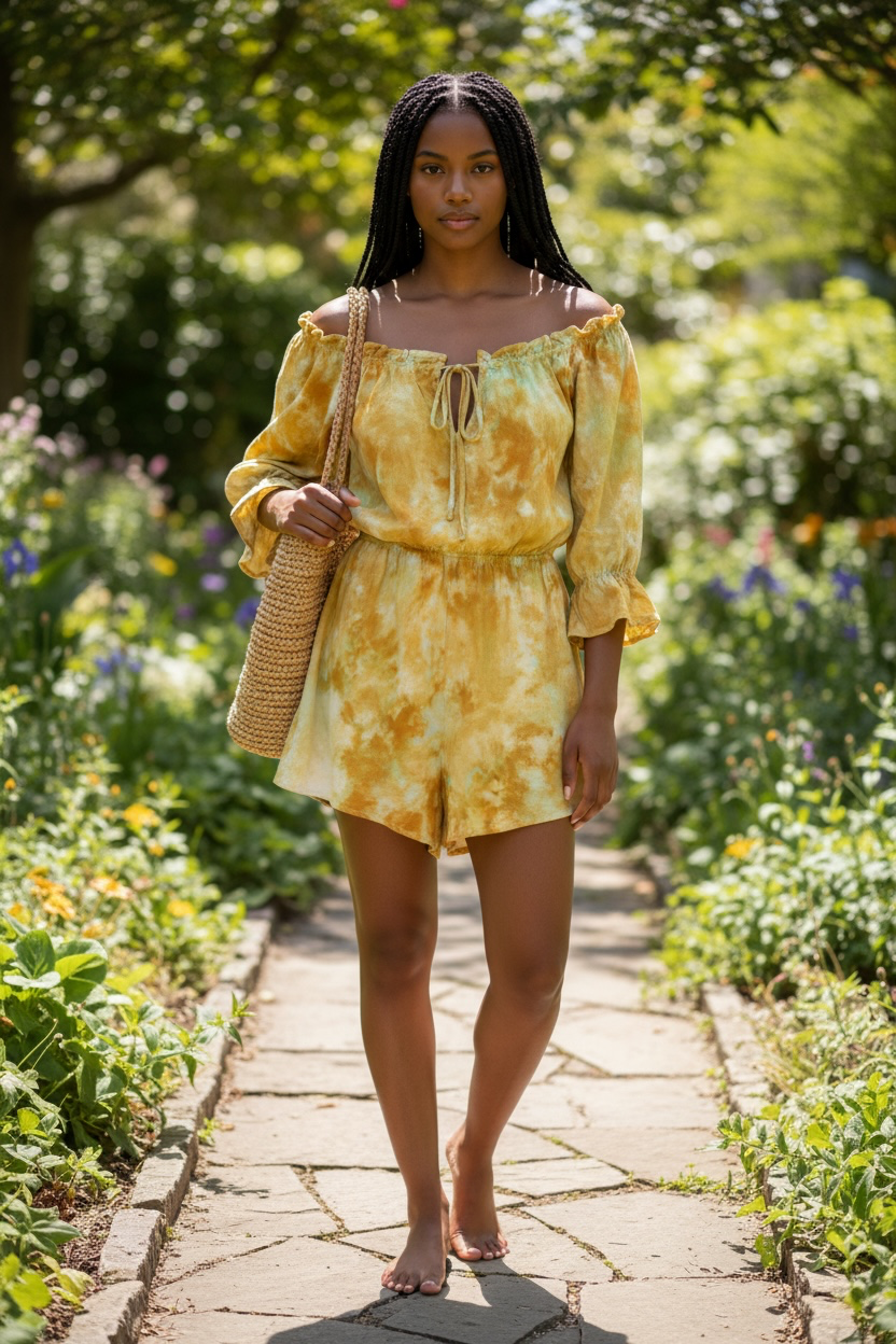 Hippie Summer Romper size S
