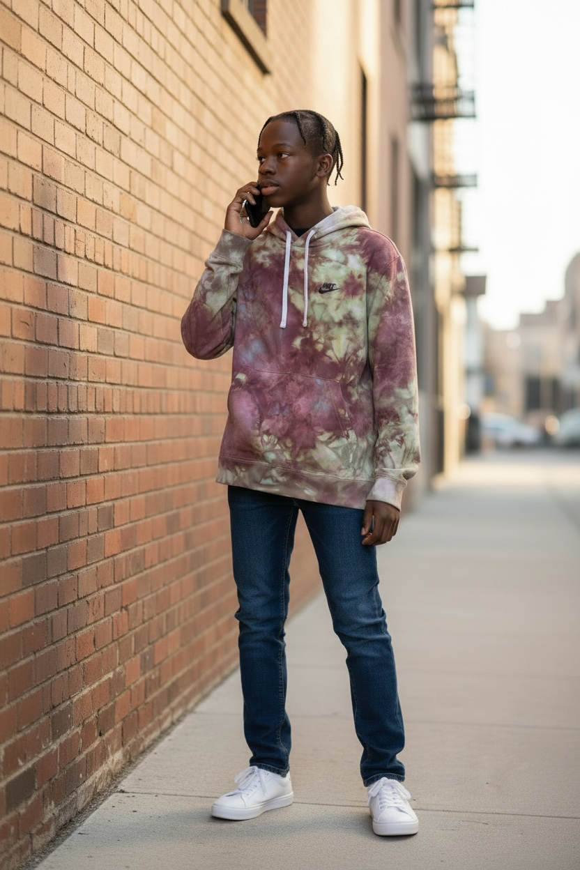 Kaleidoscope Nike Hoodie adult size Small